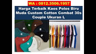 WA  0812 3506 1957 Jual Kaos Polos Cream Round Neck Pria Ukuran S Ponorogo KAOZAN