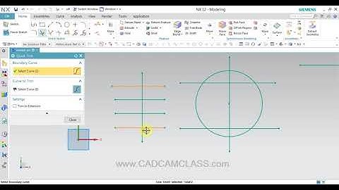 NX   QUICK TRIM COMMAND IN NX