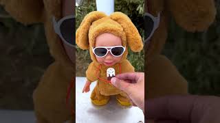 Ice Cream Dancing Singing Crying Walking Baby Girl Electric Plush Doll Baby KIBTOY