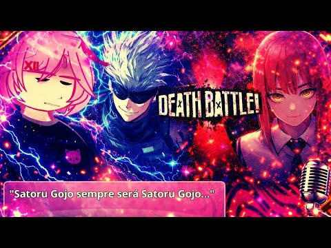 🧁 Doki Doki Kaisen react to Gojo vs Makima (Death Battle) PT | BR (FIC)