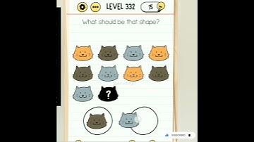 Brain Test: Tricky Puzzles || Level 332 || What should be the shape || Answer ||