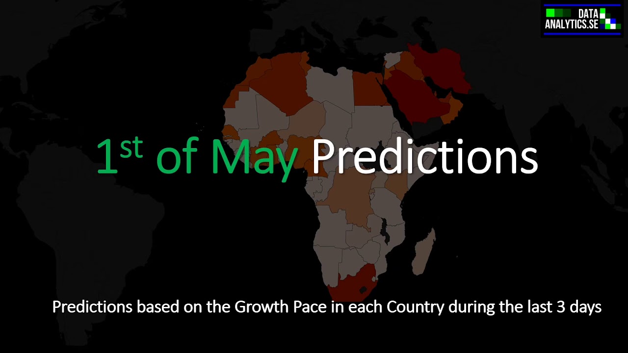 Corona Update Africa 21st of April 2020 (Confirmed Corona Cases - Top ...