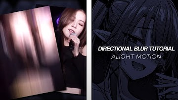 Ae Like Directional Blur || Tutorial || Alight Motion
