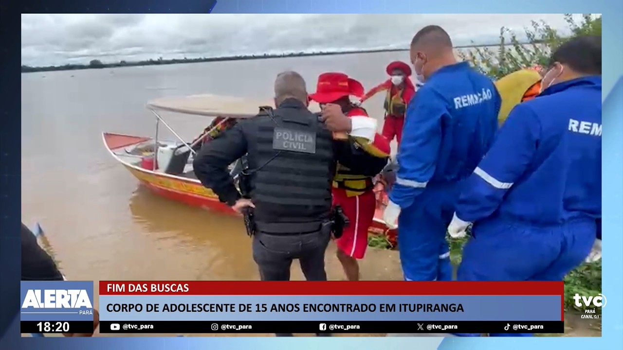 Corpo de adolescente desaparecida após acidente com moto aquática é encontrado