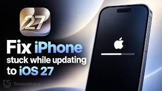 iPhone Stuck while Updating to iOS 27😲 Fixed! - 2 Ways  | Update iOS 27 Quickly Update