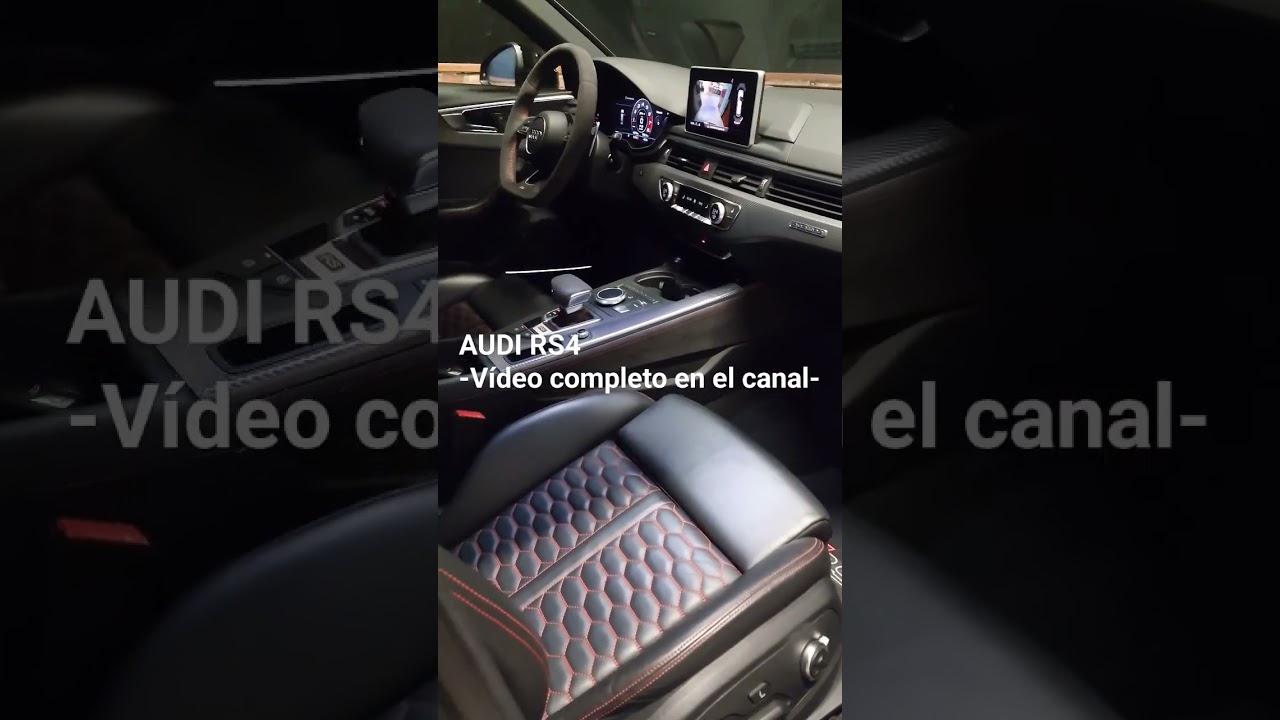 🇩🇪 Audi RS4 🇩🇪 ▪️Detallado interior▪️ 