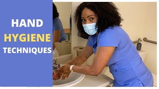 Hand hygiene/ Hand Washing Techniques/How to