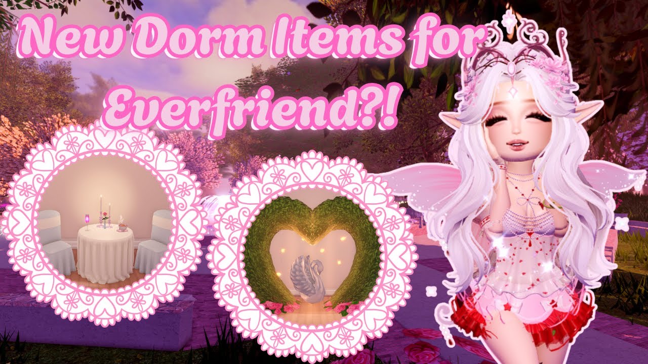 💗NEW EVERFRIEND DORM FURNITURE | ROYALE HIGH UPDATE💗
