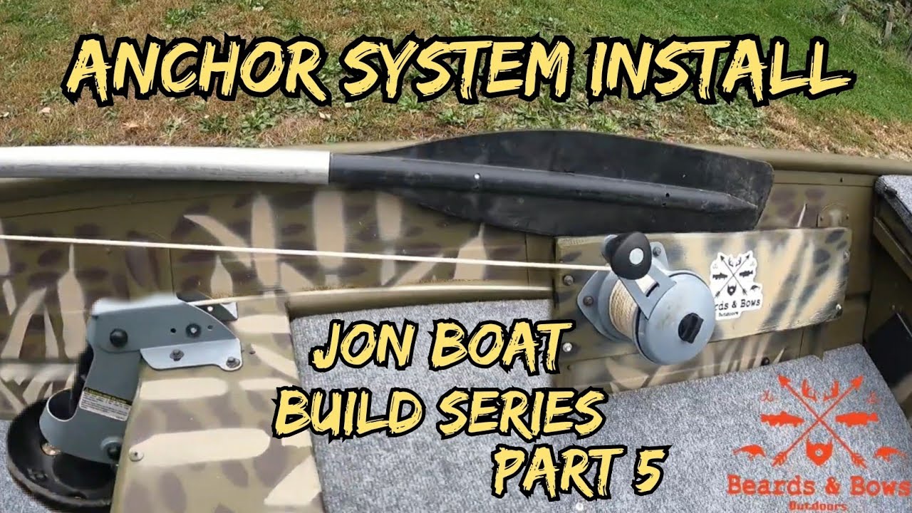 Attwood Anchor System Installed On A Jon Boat Boat Mods Jon Boat To Attwood Anchor System Installed On A Jon Boat Boat Mods Jon Boat To