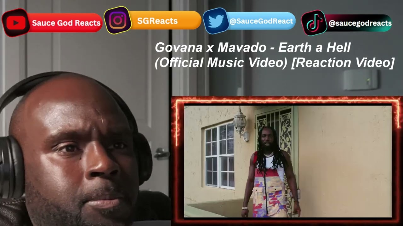 Govana x Mavado - Earth a Hell (Official Music Video)| REACTION
