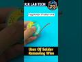 5 Uses of Solder Wick 🔥 | Solder Removing Wire Tips &amp; Tricks📲🛠✅ #solderwire #tipsandtricks
