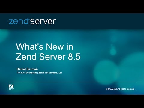 What's New in Zend Server 8.5