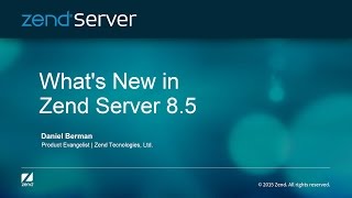 What's New in Zend Server 8.5