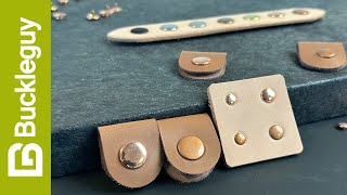 Antique Copper and Shiny Copper Snaps and Rivets