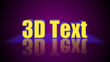 How to Make a 3D Text on your PixelLab Application