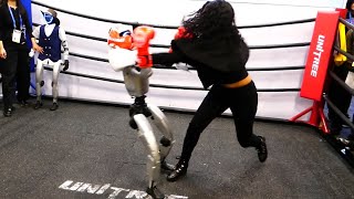 Ces 2026 Las Vegas - Human Vs. Humanoid By Unitree 宇树科技