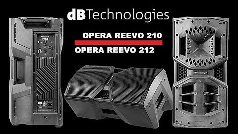 dBTechnologies OPERA REEVO 210 and OPERA REEVO 212