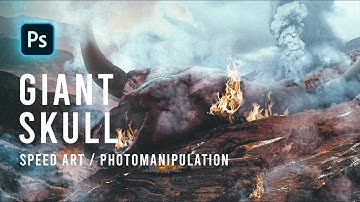 Speed Art - Large Skull Photo-Manipulation | Photoshop 2021