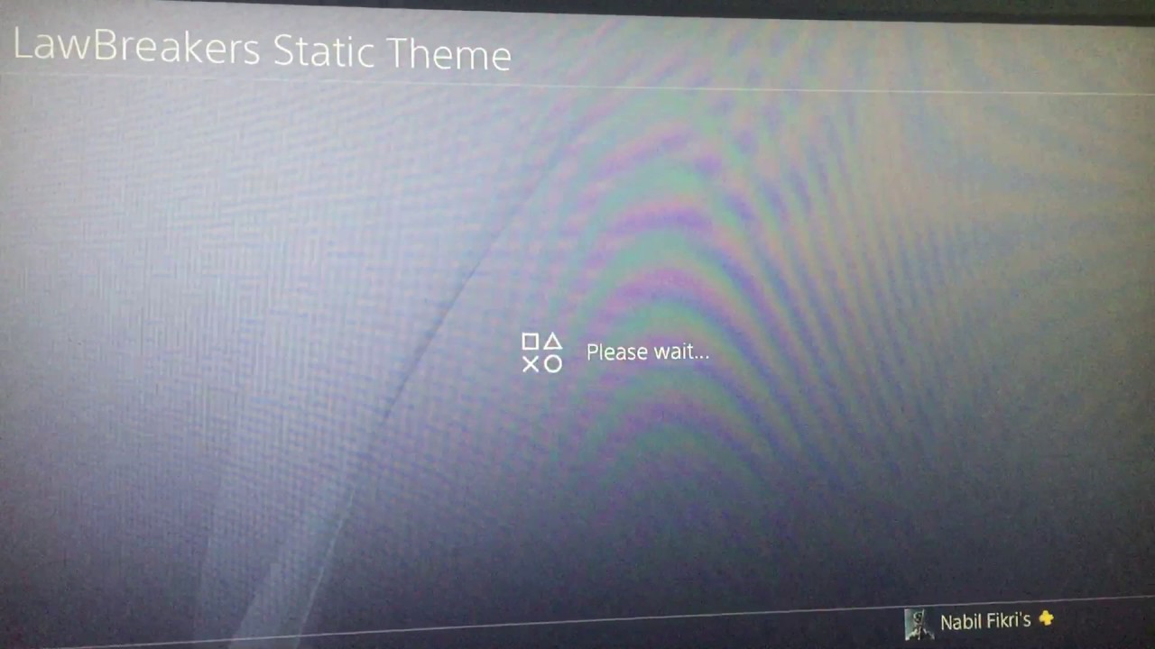 Lawbreakers Theme PS4