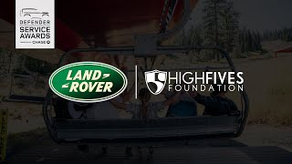 High Fives Foundation X Land Rover Defender 2024