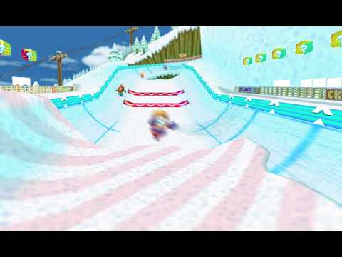 Fall 'N Roll (Fall Guys) x DK’s Snowboard Cross DK Summit (Mario Kart Wii) Mashup