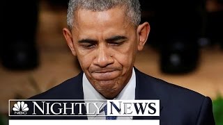 Pres. Obama, Pres. Bush Unite at Memorial to Slain Dallas Officers | NBC Nightly News
