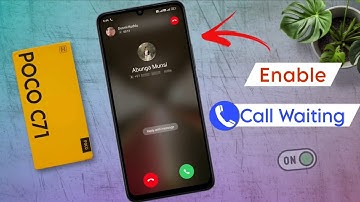 How to Set Call Waiting in Poco C71 / Poco C71 Call Waiting Settings Kaise Kare