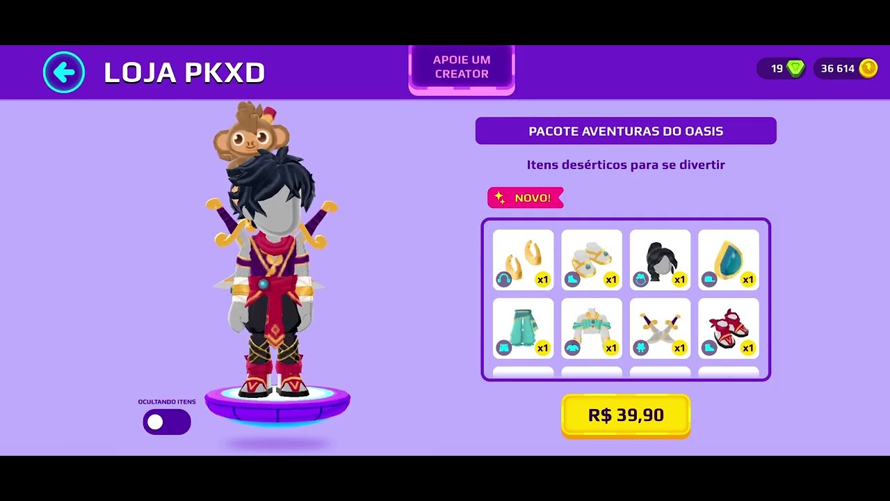 Tudo sobre os novos pacotes do pkxd 