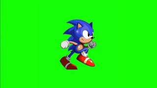 Sonic Running - Green Screen Effect