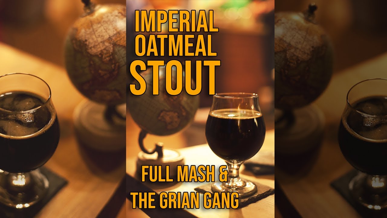 Imperial Oatmeal Stout | Black is Beautiful | Grain to Glass