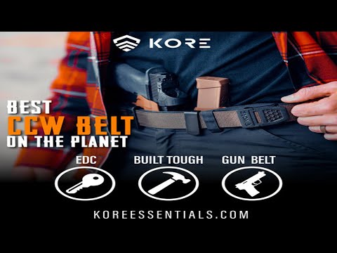 Kore Essentials Tactical EDC Gun Belt