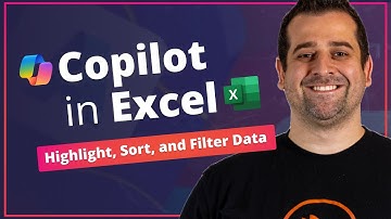 Microsoft 365 Copilot untuk Excel | Sorot, Urutkan, & Filter Data Anda