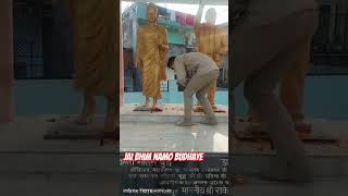 Jai Bhim Namo Buddhay 🙏 | Montagem Mau Music | Buddha Statue Cleaning#love #uppolice