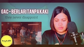 Filipina reacts to GAC- Berlari Tanpa Kaki Youtube Music Sessions.