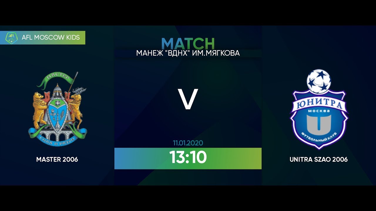 AFL20. Kids 2006. Winter Cup. Day 9. Master 2006 - Unitra SZAO 2006.