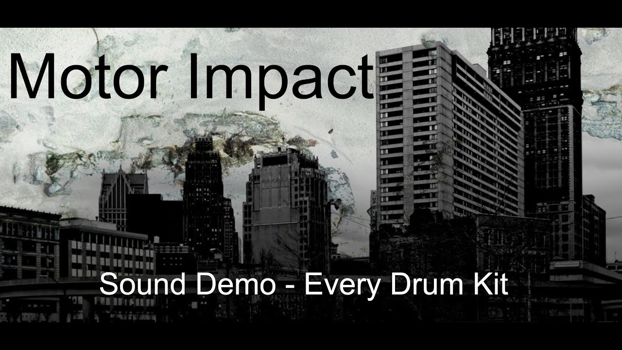 Maschine Expansion - Motor Impact - Sound Demo (Every Drum Kit)