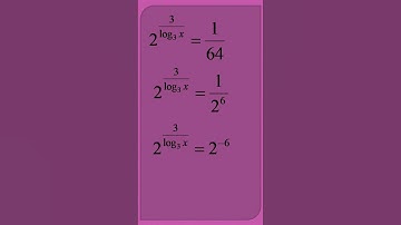 Solving an exponential equation with a logarithmic exponent containing the unknown