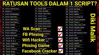 Full INSTALL RATUSAN TOOLS DALAM 1 SCRIPT !! ~ TUTORIAL TERMUX PEMULA Update