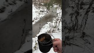 Coffee in the Snow