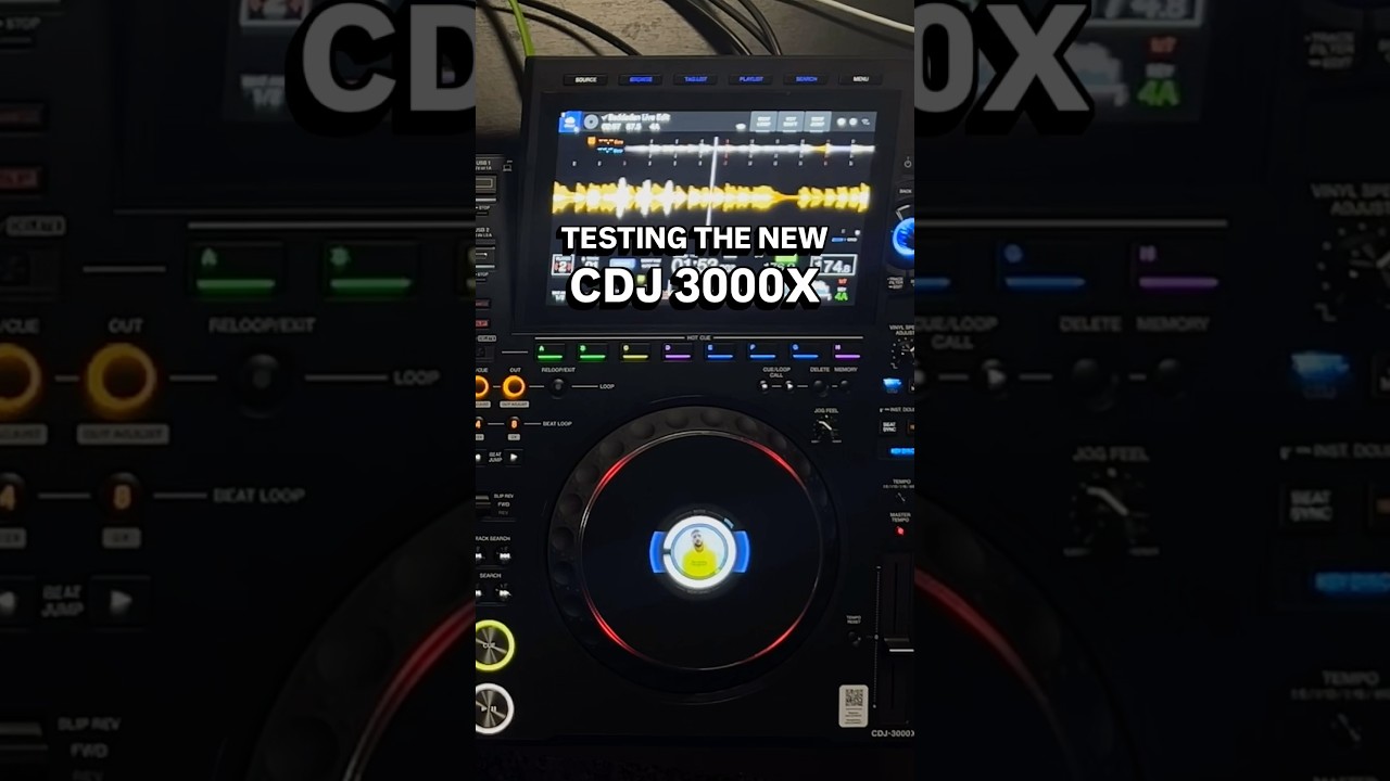 testing the new AlphaTheta CDJ 3000X [Gate Cue & Rekordbox Cloud Library] 