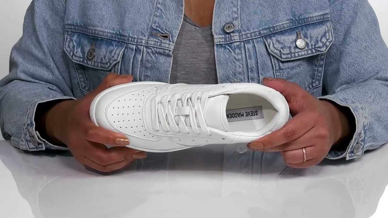STEVE MADDEN プラットフォーム スニーカー Rocket Steve Madden Rocket Sneaker SKU: 9701669 - YouTube