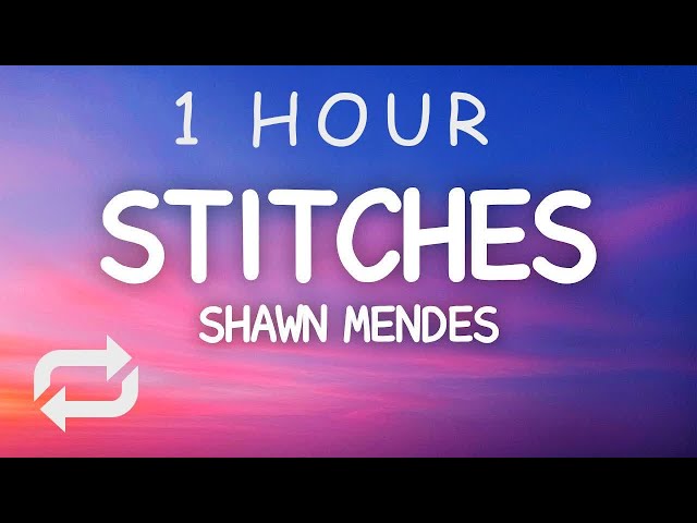 Shawn Mendes - Stitches (Lyrics) | 1 HOUR class=