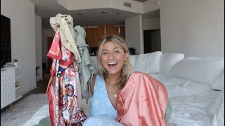 SPRING try on haul (pastels & dresses)