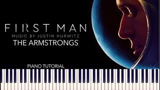 First Man - The Armstrongs (Piano Tutorial + Sheets) chords