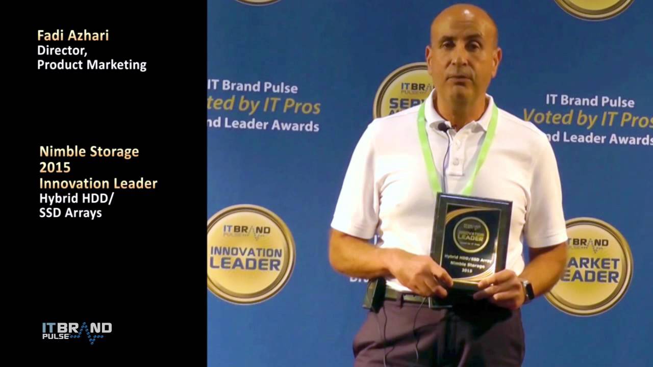 IT Pros Vote Nimble Storage 2015 Innovation Leader Hybrid HDD SSD Array