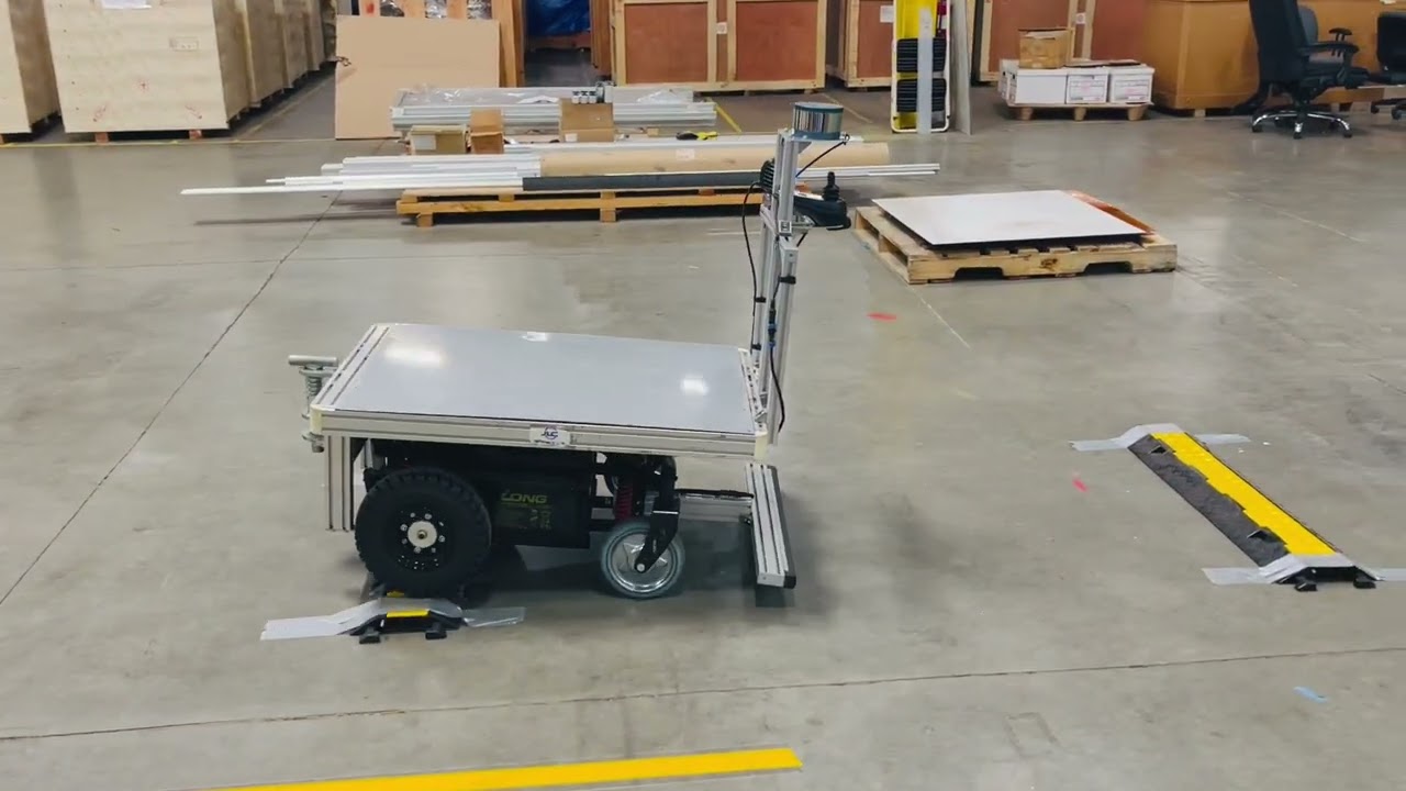 Can Your AMR Do This? Thouzer Handles Uneven Floors Like a Pro