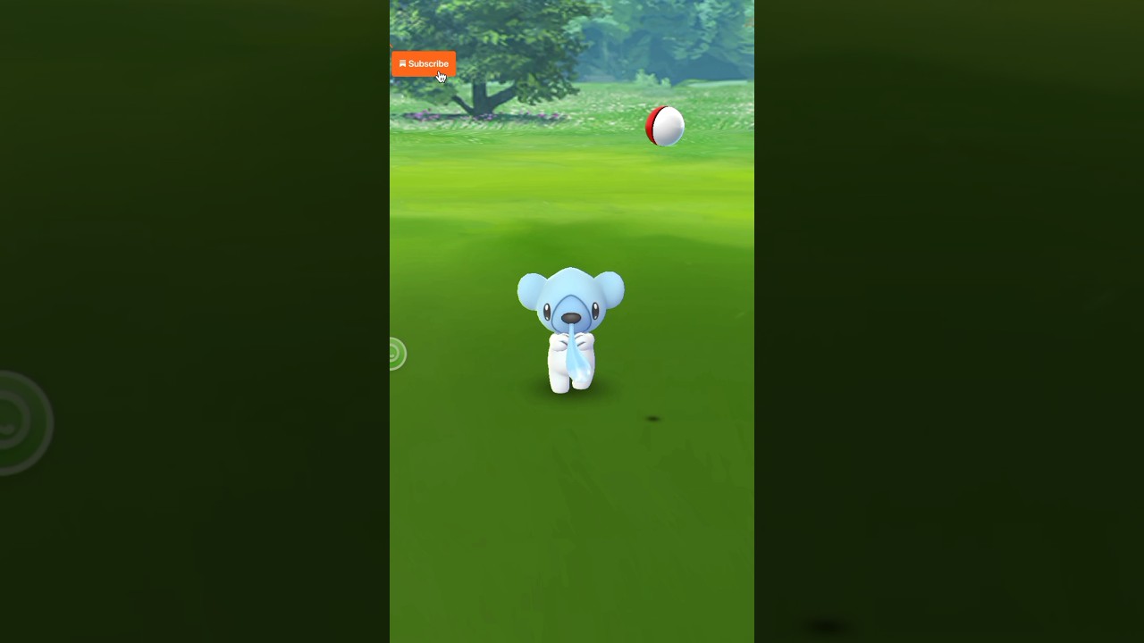 I Caught Wild Pokemon Cubchoo In Pokemon Go 