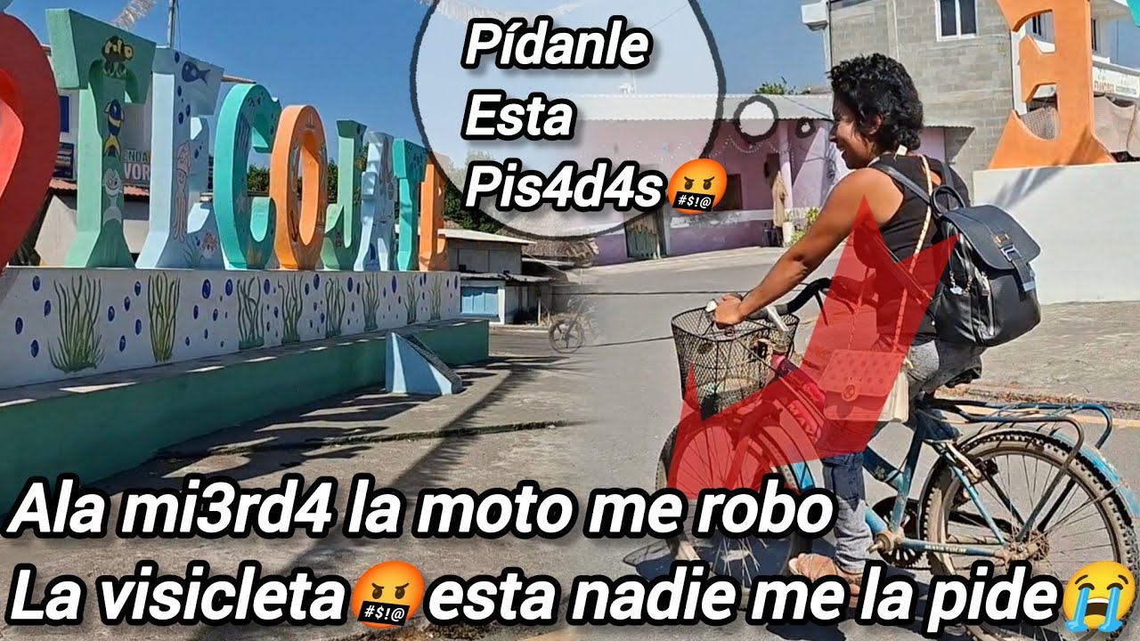 Llegamos ala playa doña viki se rob0 una visicleta😱suscriptora la persigue enojada🤬