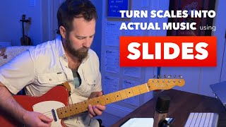Bored With Scales? Try using SLIDES to Connect Pentatonic Boxes