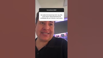 Como estabelecer relacionamentos entre entidades de microsserviços diferentes?